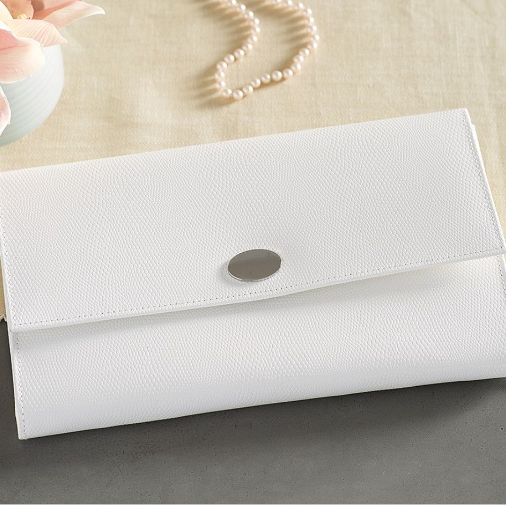 Pottery Barn White Jewelry Folio